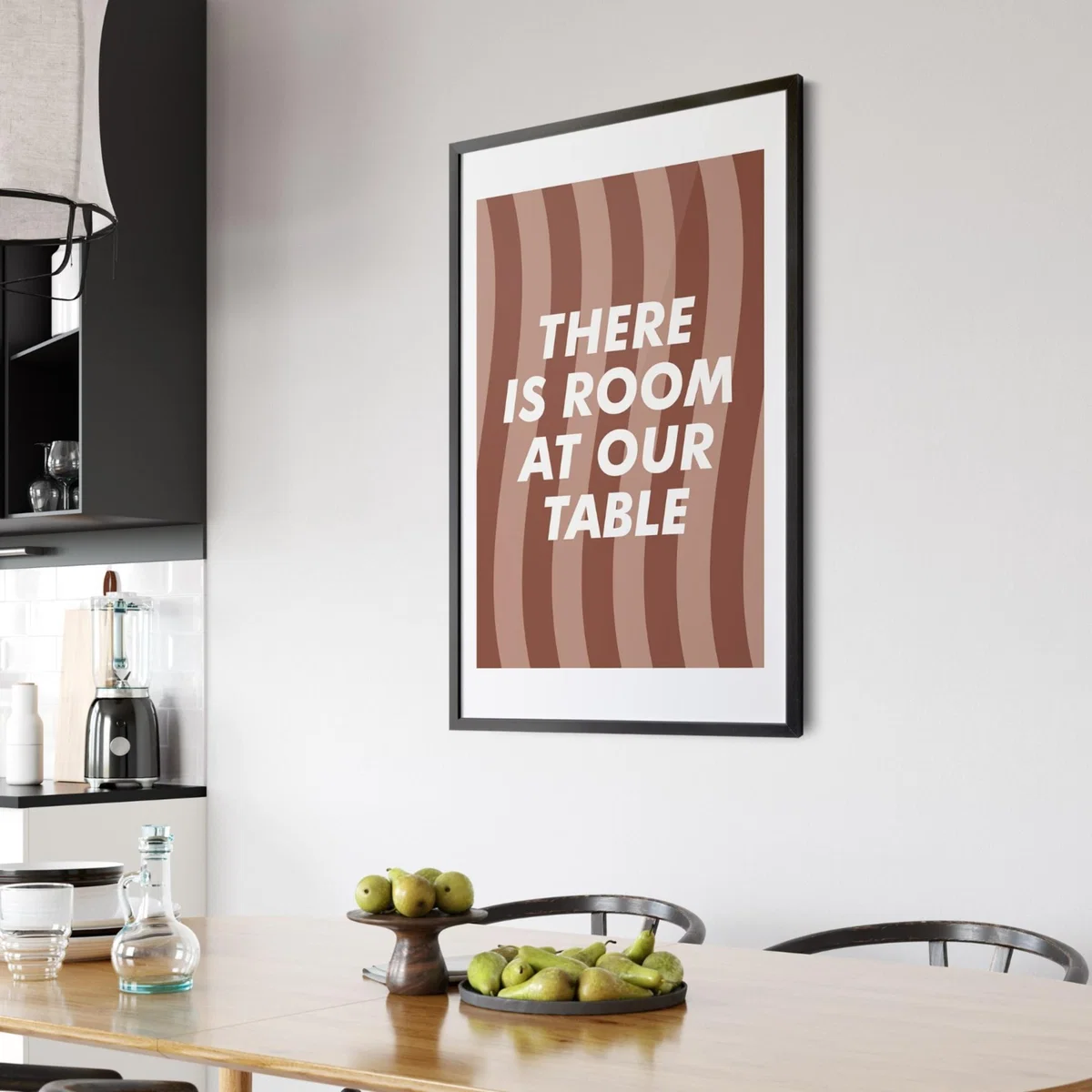 Neutrals There Is Room At Our Table - A3 Size A3 297 X 420Mm The Native State – image 2