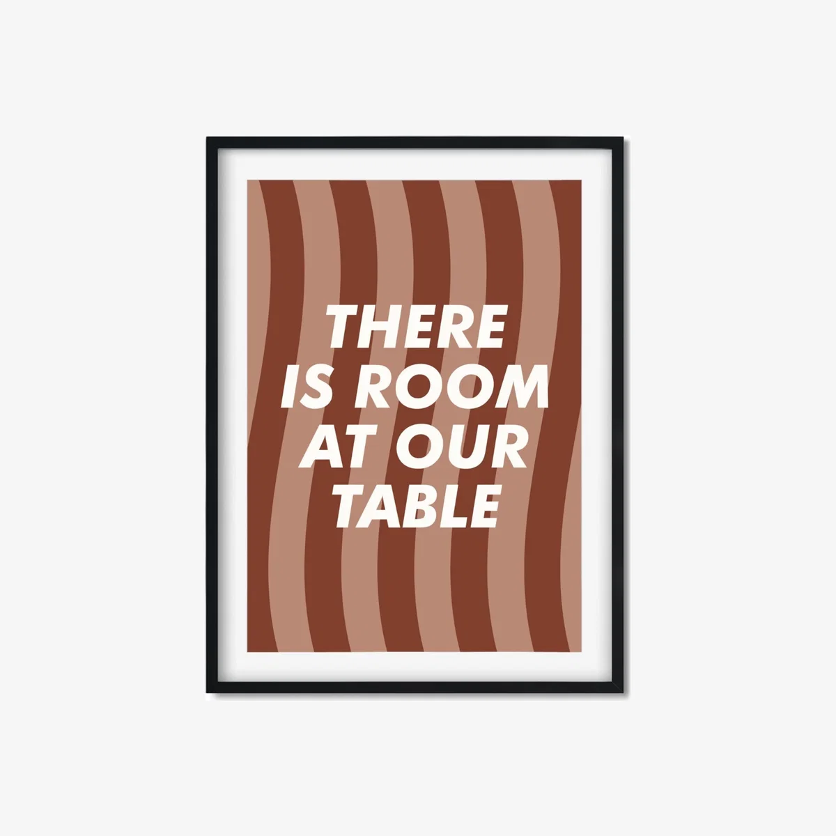 Neutrals There Is Room At Our Table - A3 Size A3 297 X 420Mm The Native State – image 1