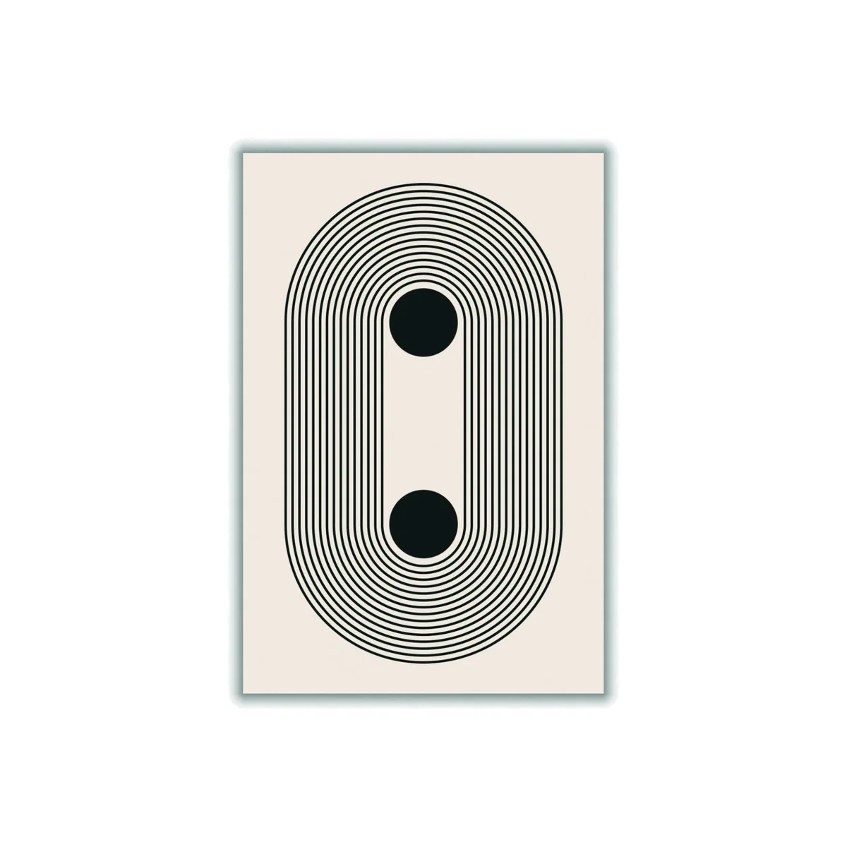 Black Boho Vibe Series #4 A4 210 X 297Mm Stanley Print House – image 1