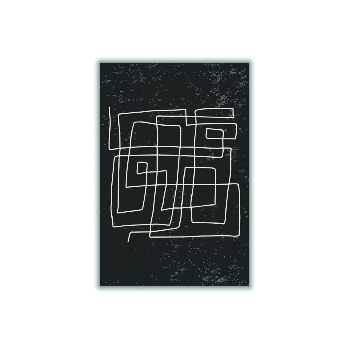 Black And White Lines #4 Small Stanley Print House – image 1