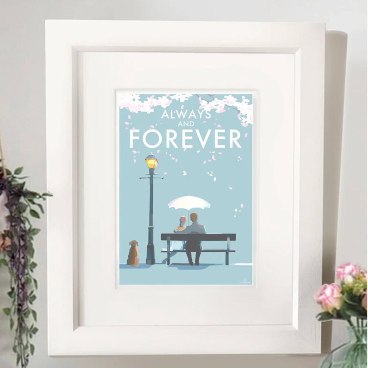 Always Forever Quote Print | A4 | 210 X 297Mm | Becky Bettesworth – image 3