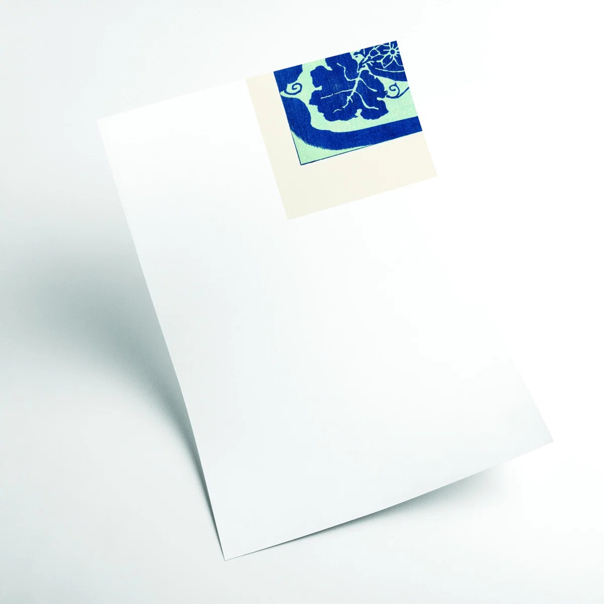 Blue Taguchi Tomoki - Original Woodblock Print A2 420 X 594Mm Stanley Print House – image 2