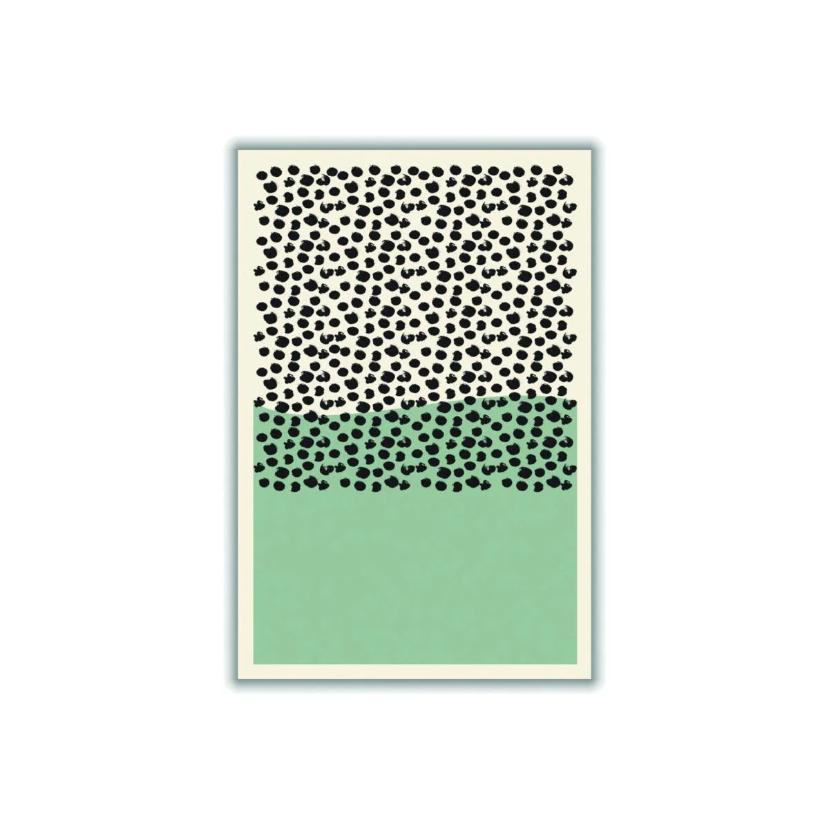 Green Midcentury A2 420 X 594Mm Stanley Print House – image 1