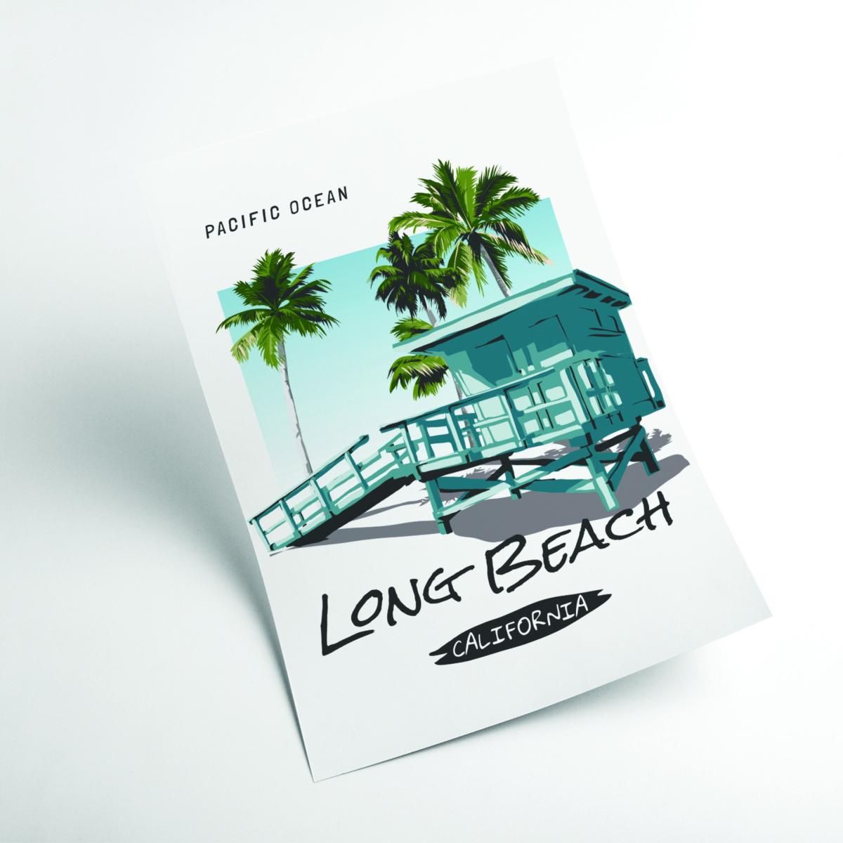 Blue Going, Going, Back, Back, To, Cali, Cali Xxs Stanley Print House – image 2