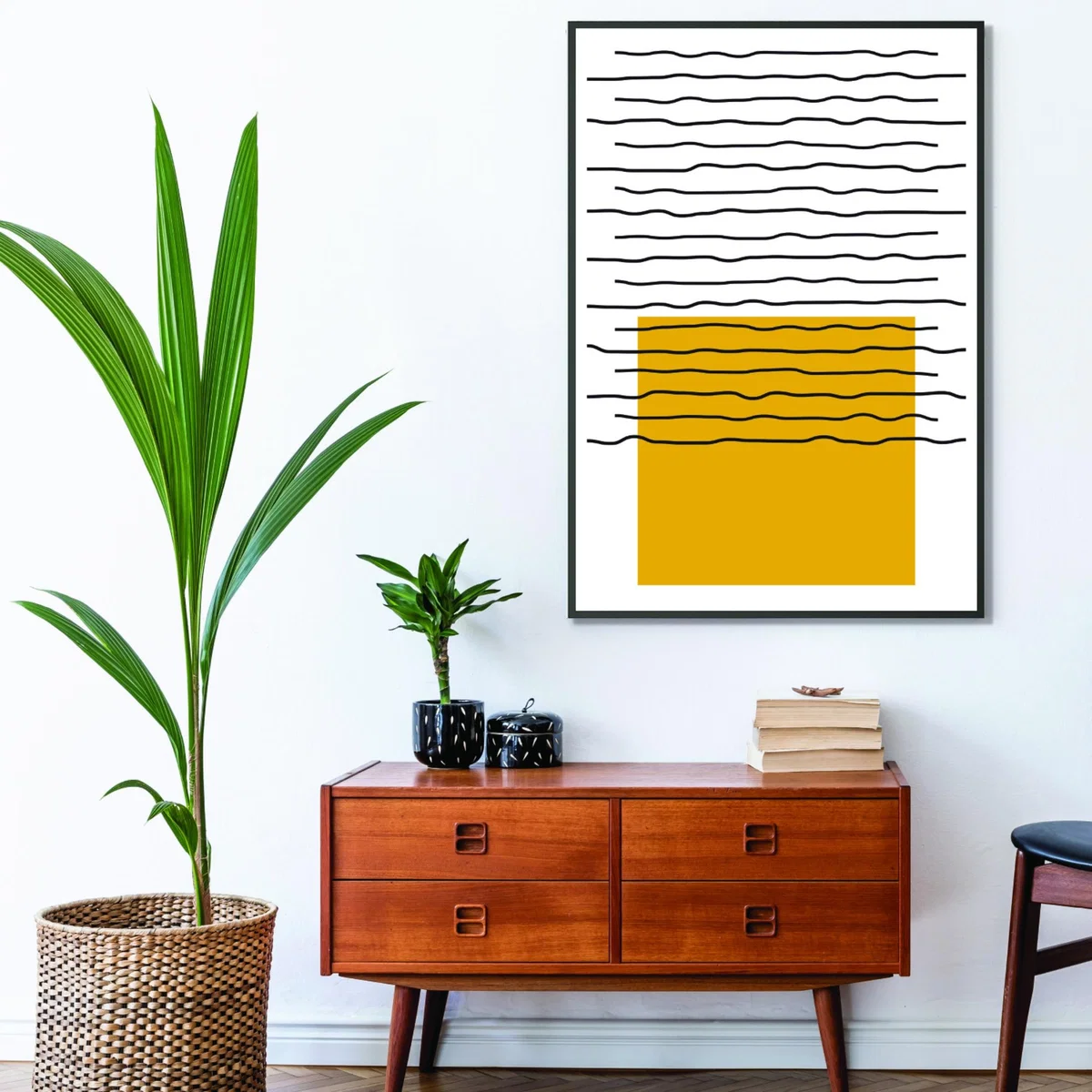 Yellow / Orange Minimal Primary 2 Extra Large Stanley Print House – image 3