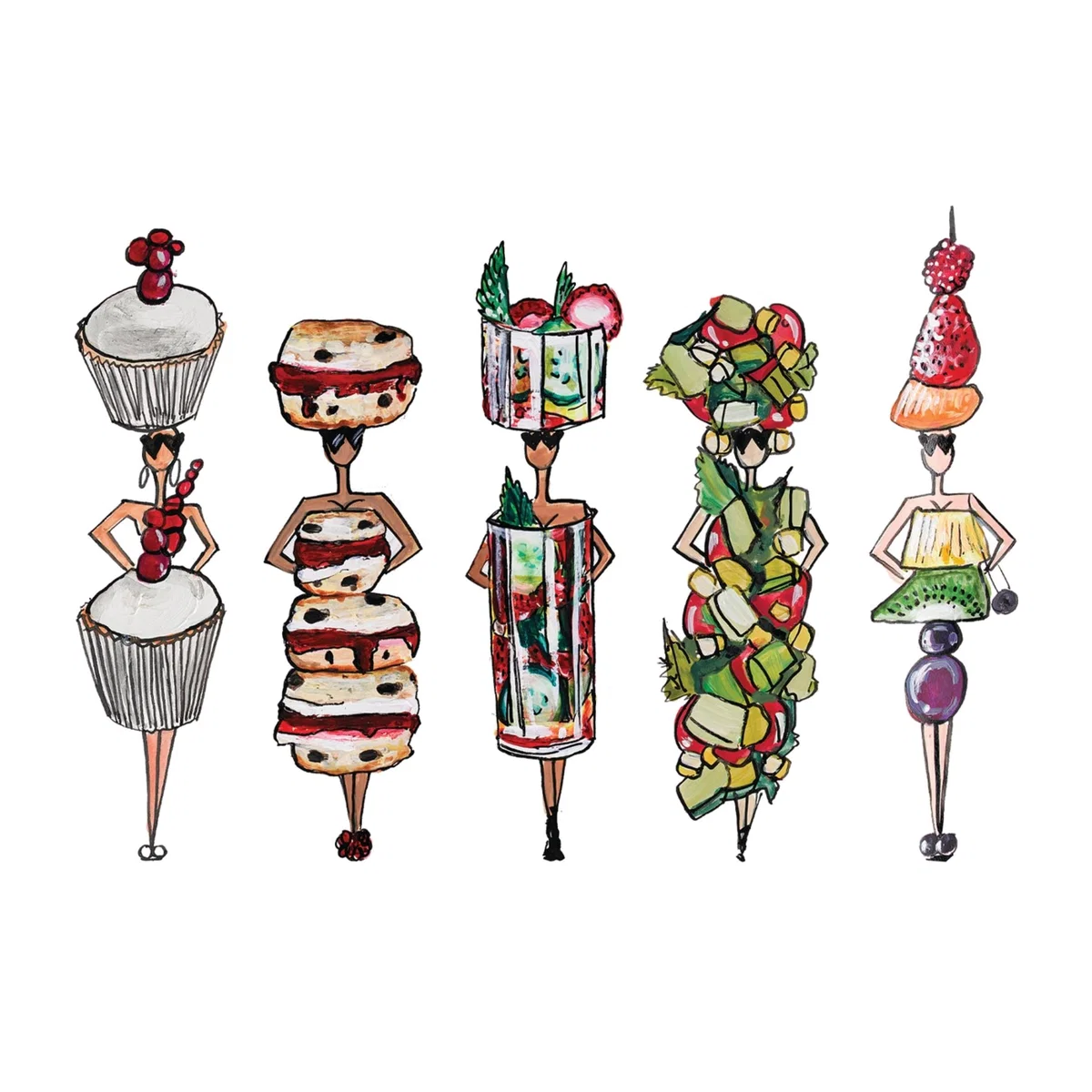 British Picnic Print | A4 | 210 X 297Mm | Charlotte Posner – image 1