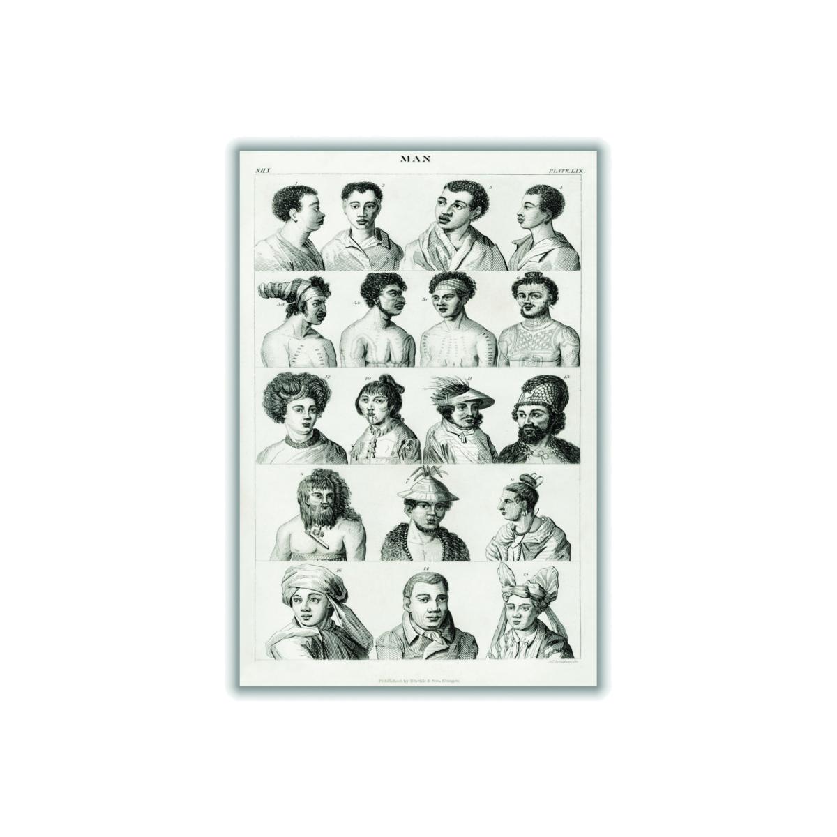 Man Iiii By Oliver Goldsmith Grey Extra Large Stanley Print House – image 1