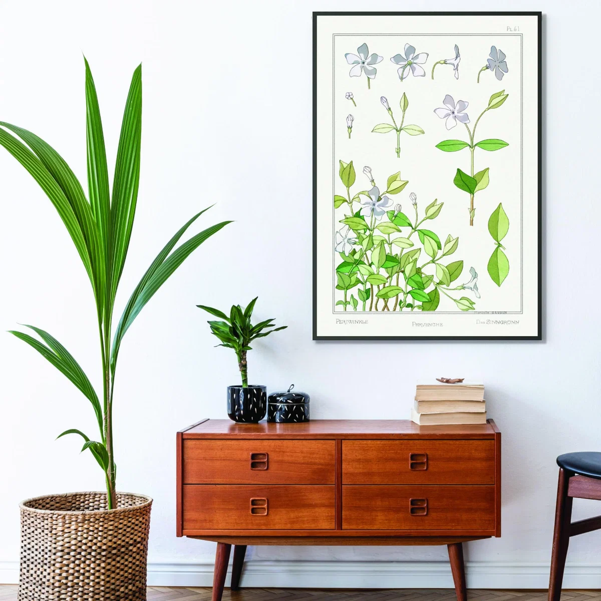 Green Pervenche Periwinkle By Maurice Pillard Verneuil A2 420 X 594Mm Stanley Print House – image 3