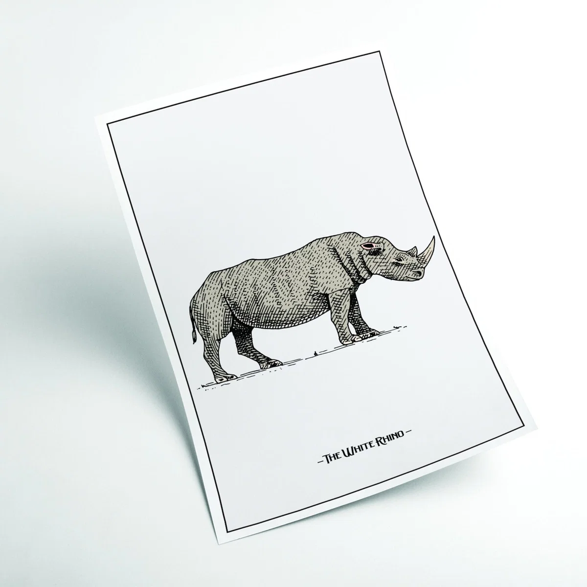 Grey The White Rhino Small Stanley Print House – image 2