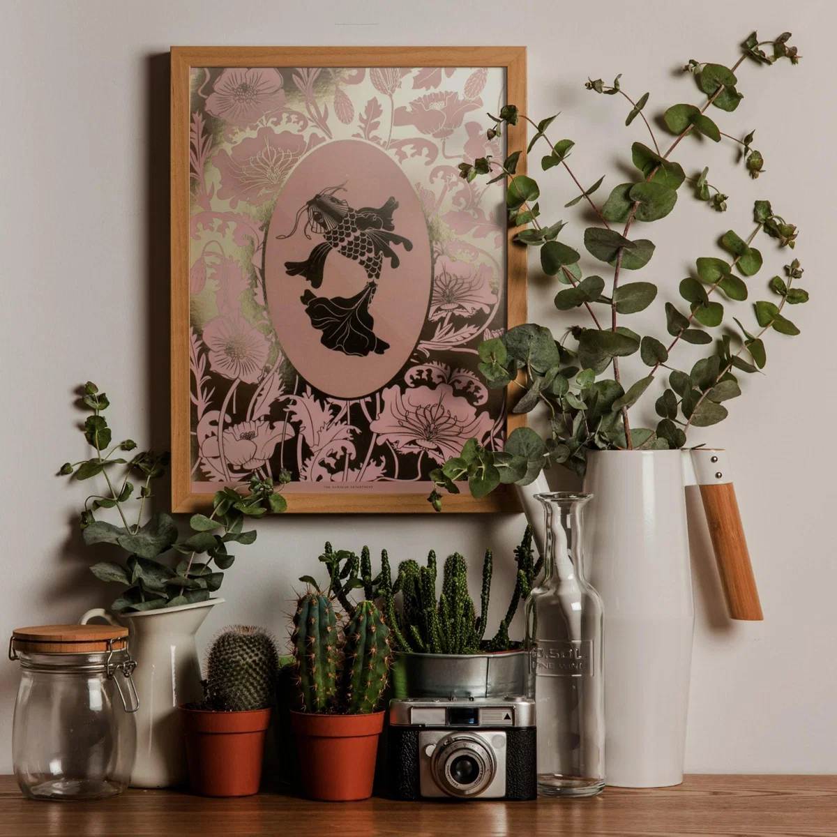 Elemental Koi Gold Print The Curious Department – image 2