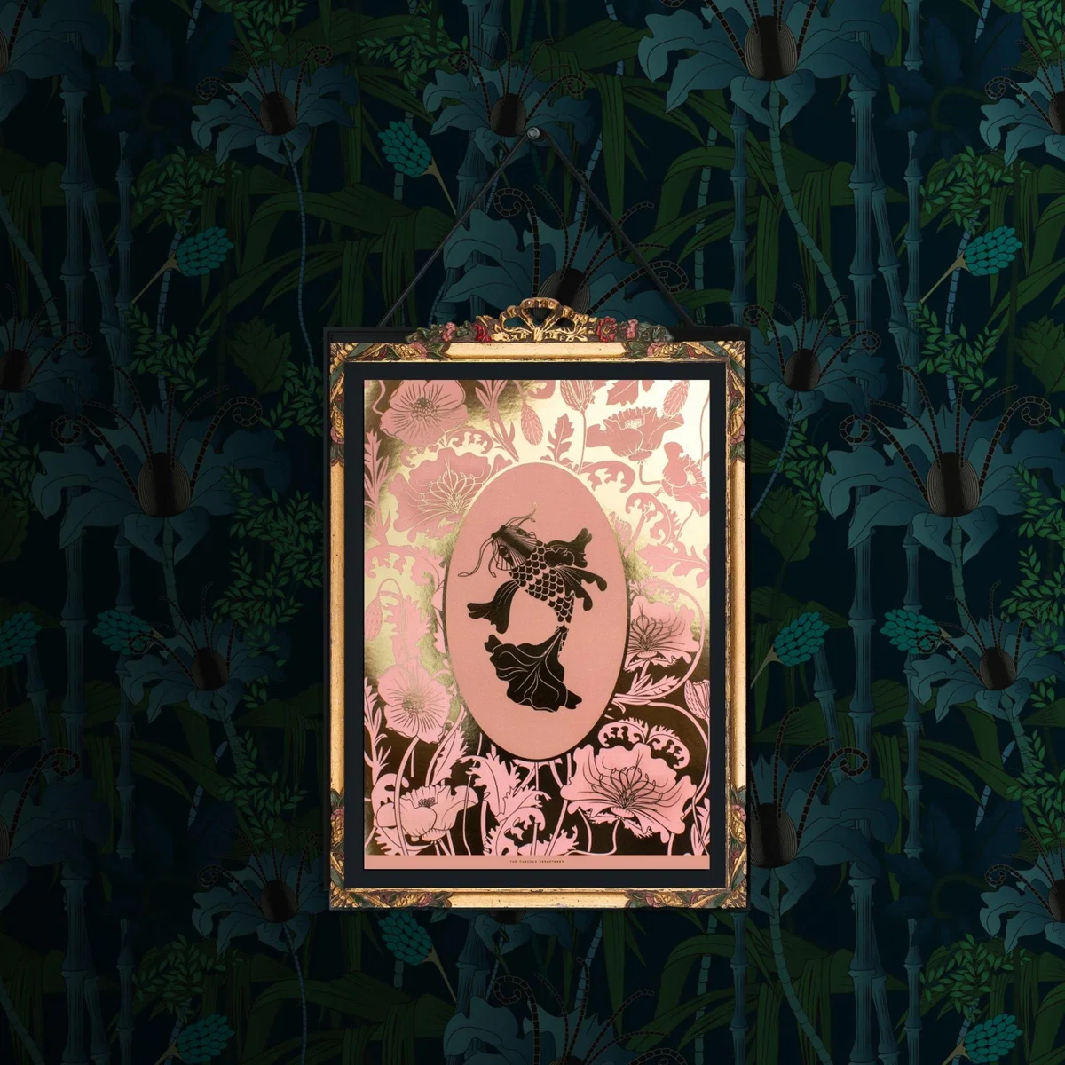 Elemental Koi Gold Print The Curious Department – image 4