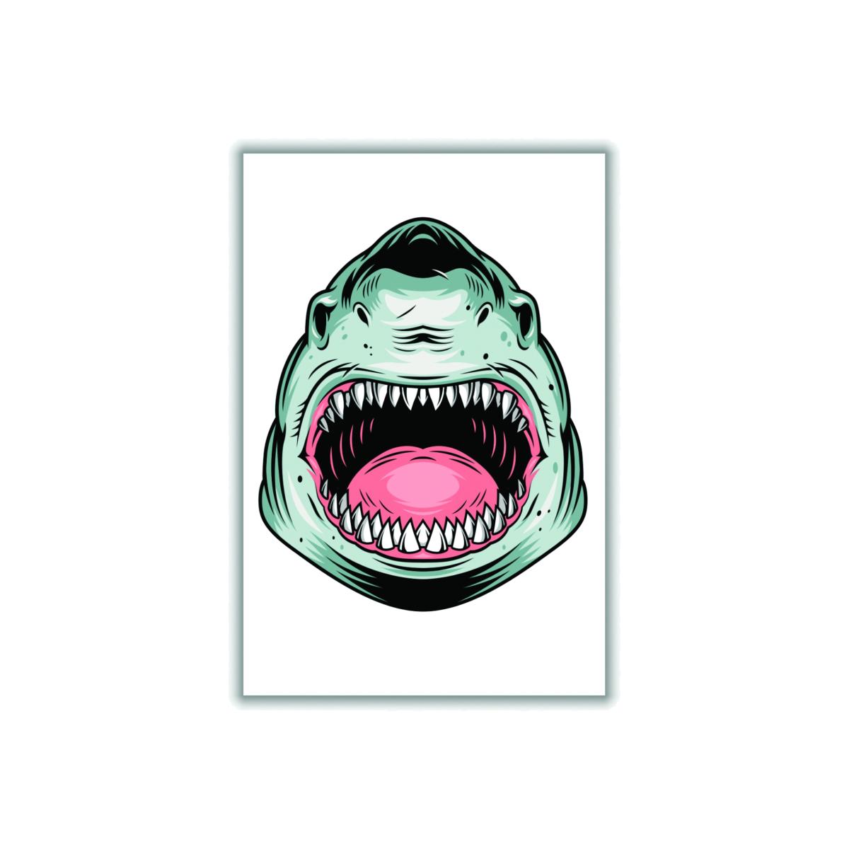 Grey Sharkboy5000 Large Stanley Print House – image 1