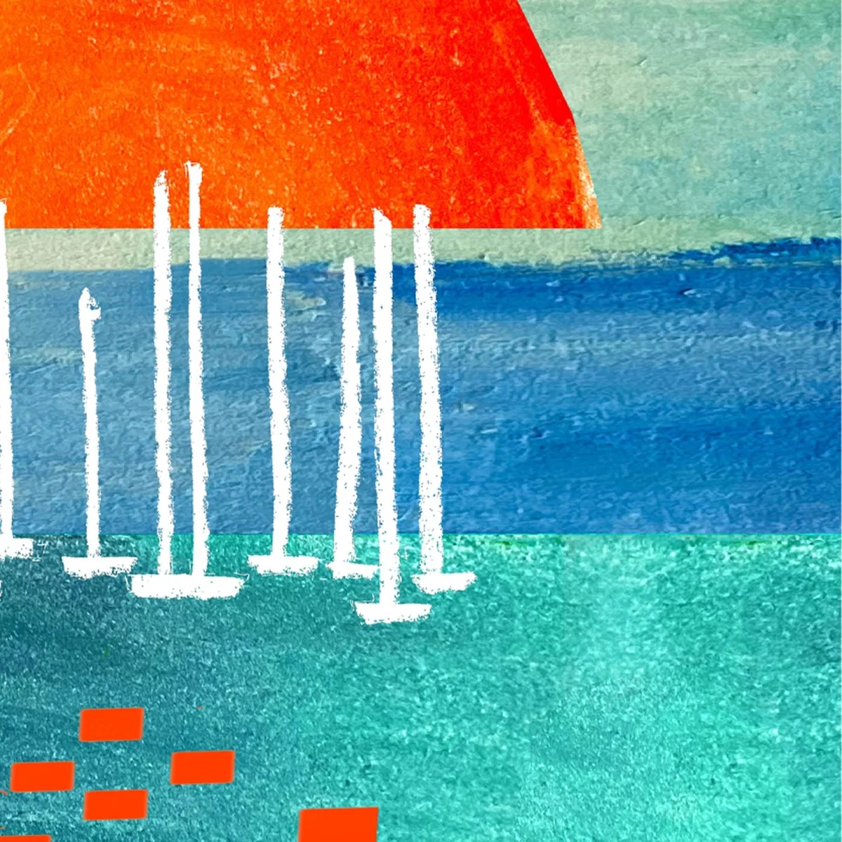 Sunrise And Sailboats In The South Of France Awol – image 6