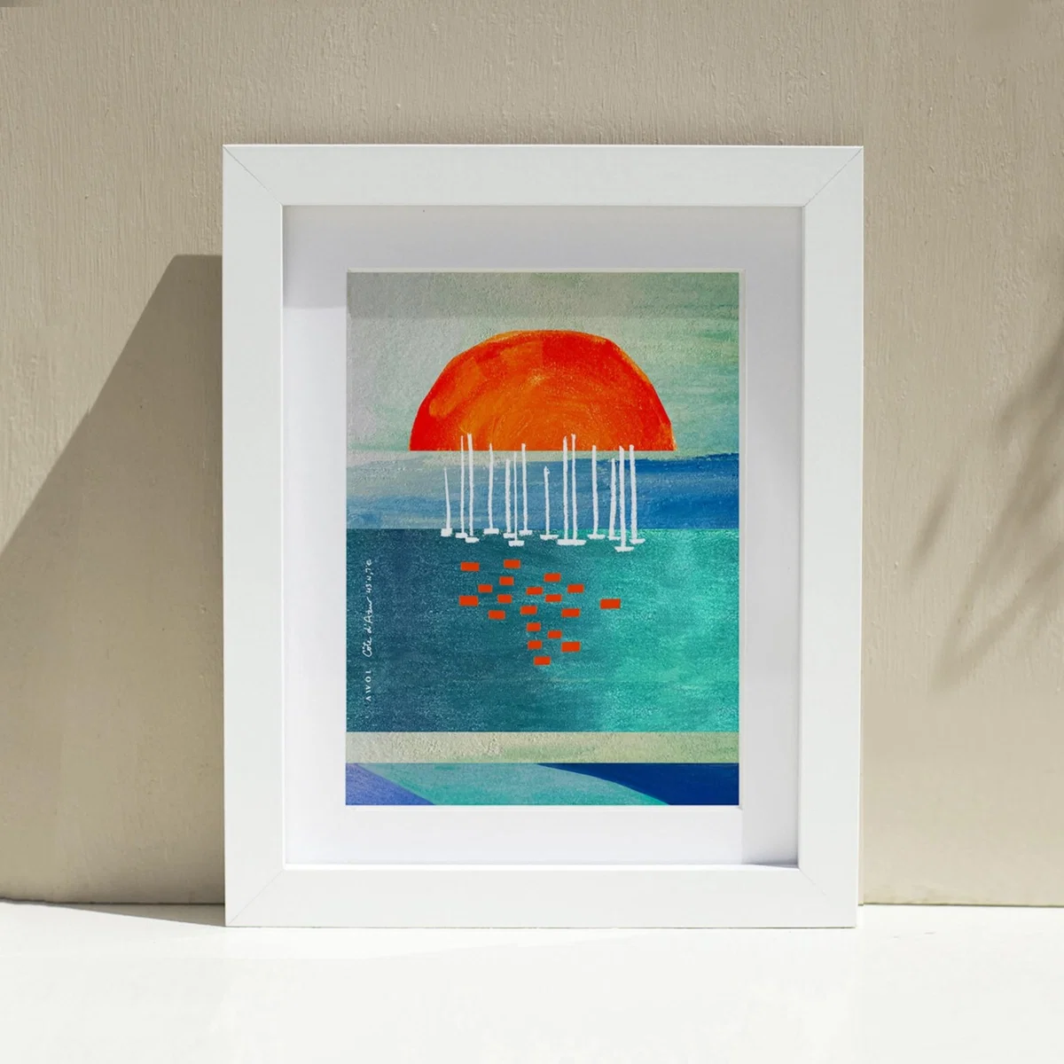 Sunrise And Sailboats In The South Of France Awol – image 8