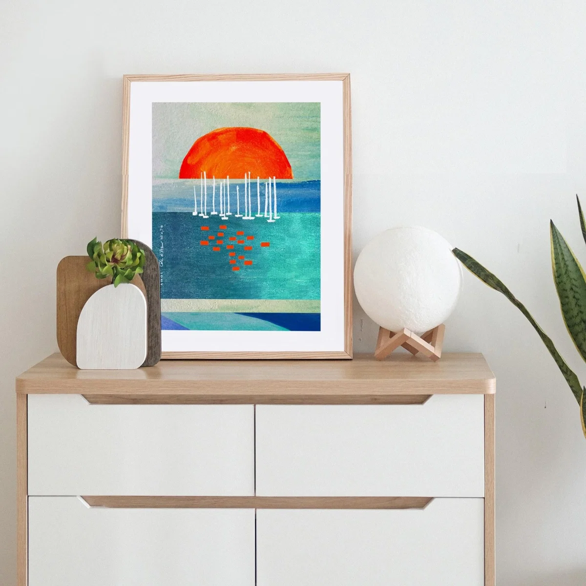 Sunrise And Sailboats In The South Of France Awol – image 9