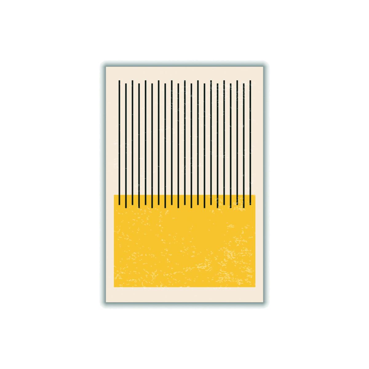 Yellow / Orange Bright Minimal Series #3 Extra Large Stanley Print House – image 1