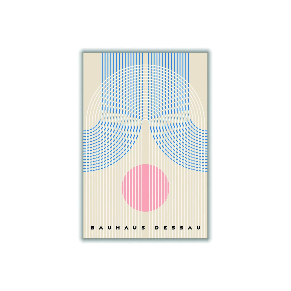 Rose Gold Bauhaus Design Ii Medium Stanley Print House – image 1