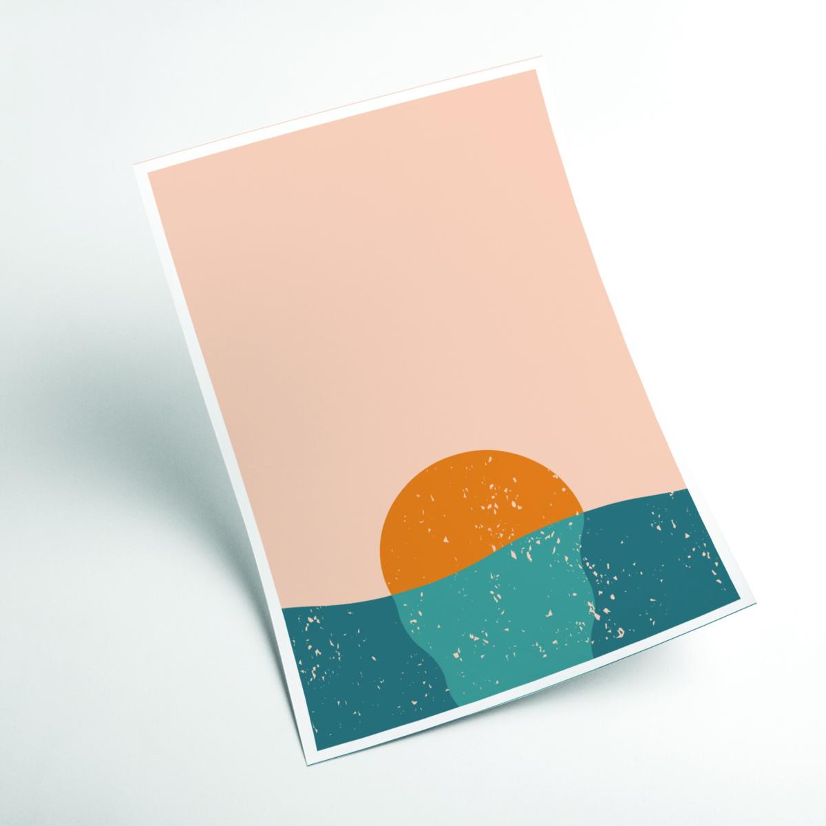 Yellow / Orange Melty Sunset Medium Stanley Print House – image 2
