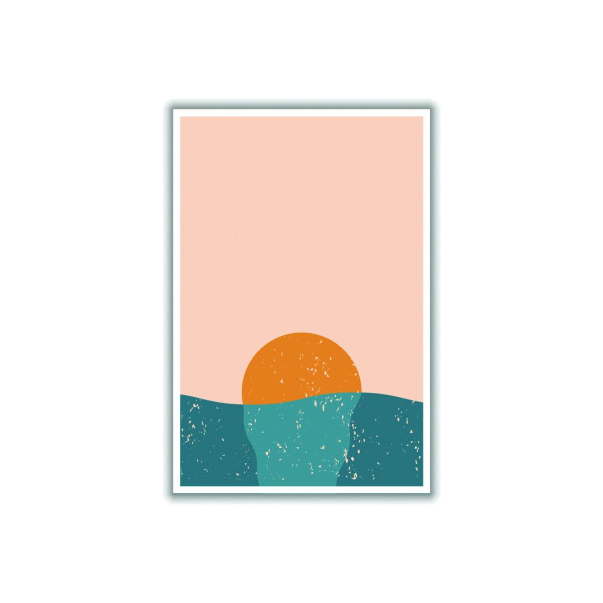 Yellow / Orange Melty Sunset Medium Stanley Print House – image 1