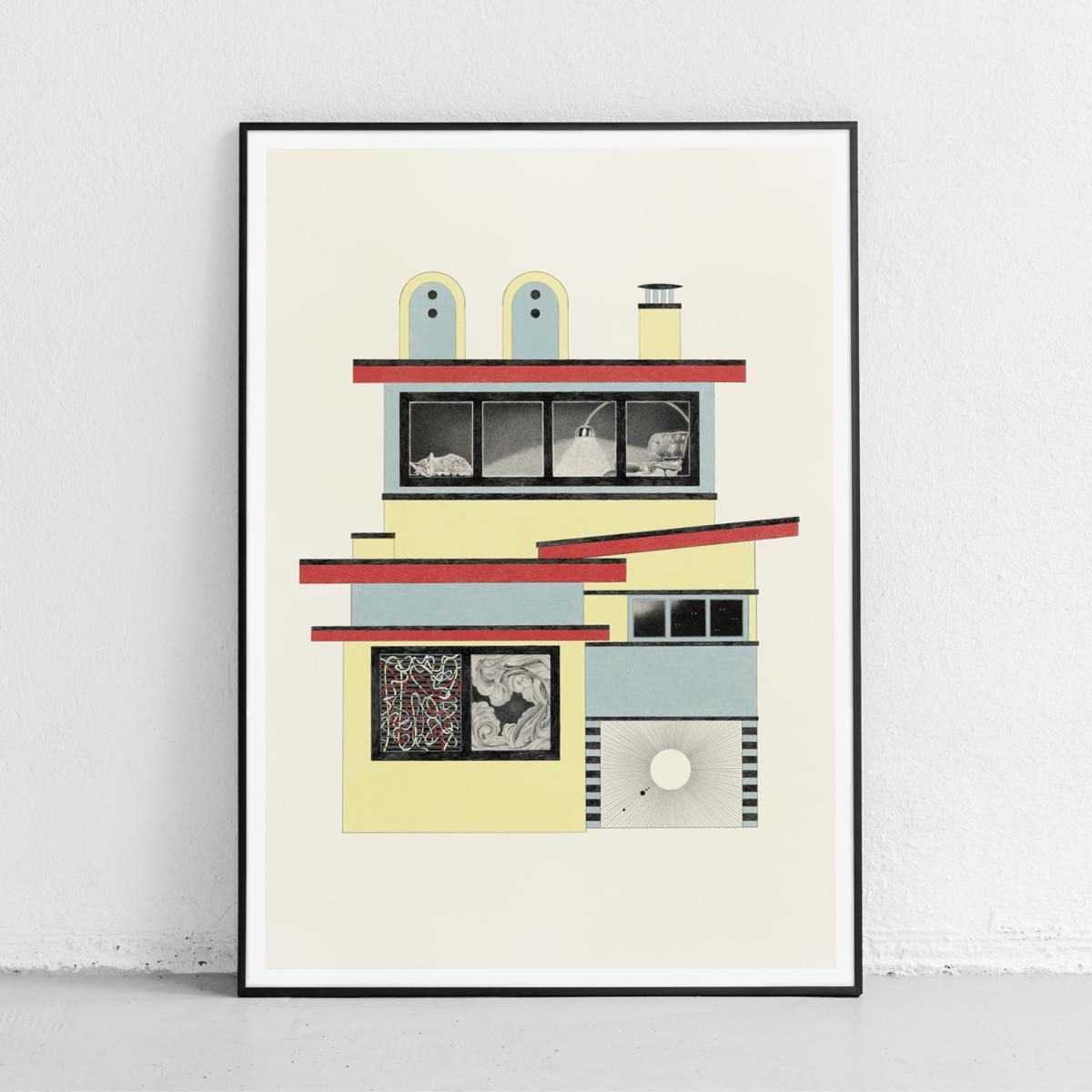 Compartmentalisation - Signed Art Print L Abi Overland Jersey – image 4