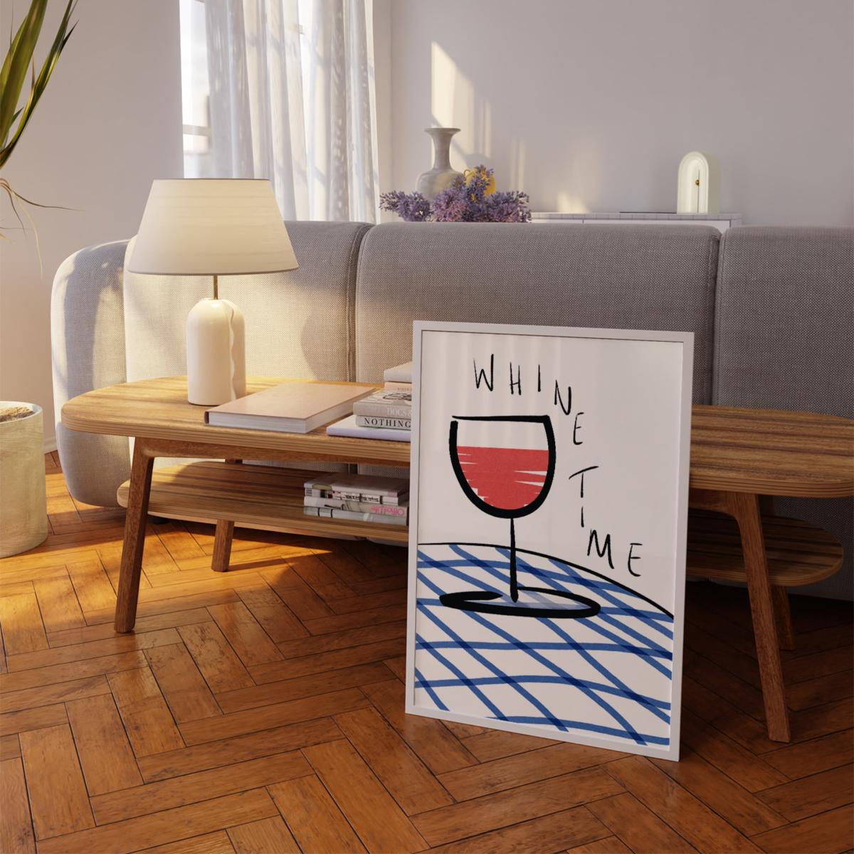 Whine Time Print A3 297 X 420Mm Oh Oly – image 2