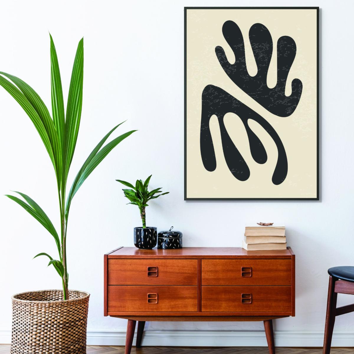 Black Henri Matisse Algae Series #4 Large Stanley Print House – image 3