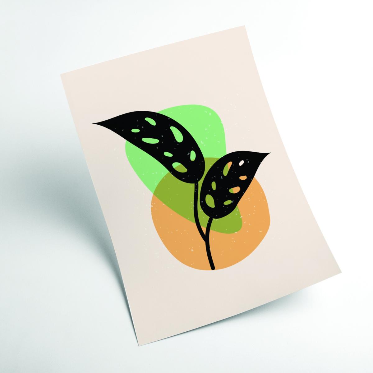 Abstract Botanical #1 Large Stanley Print House – image 2