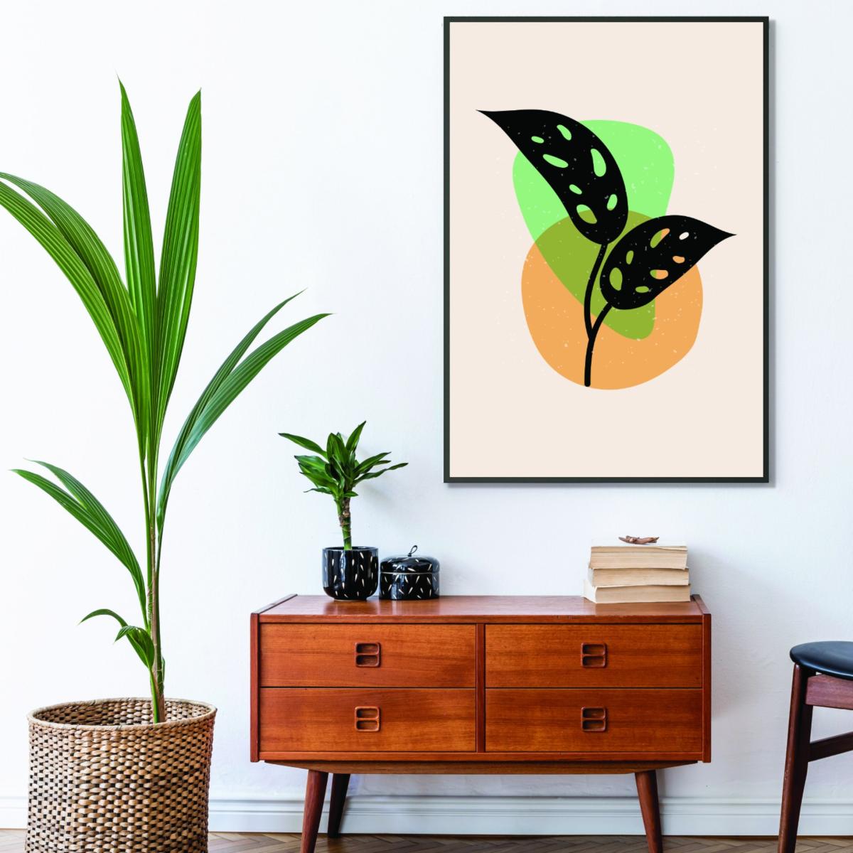 Abstract Botanical #1 Large Stanley Print House – image 3
