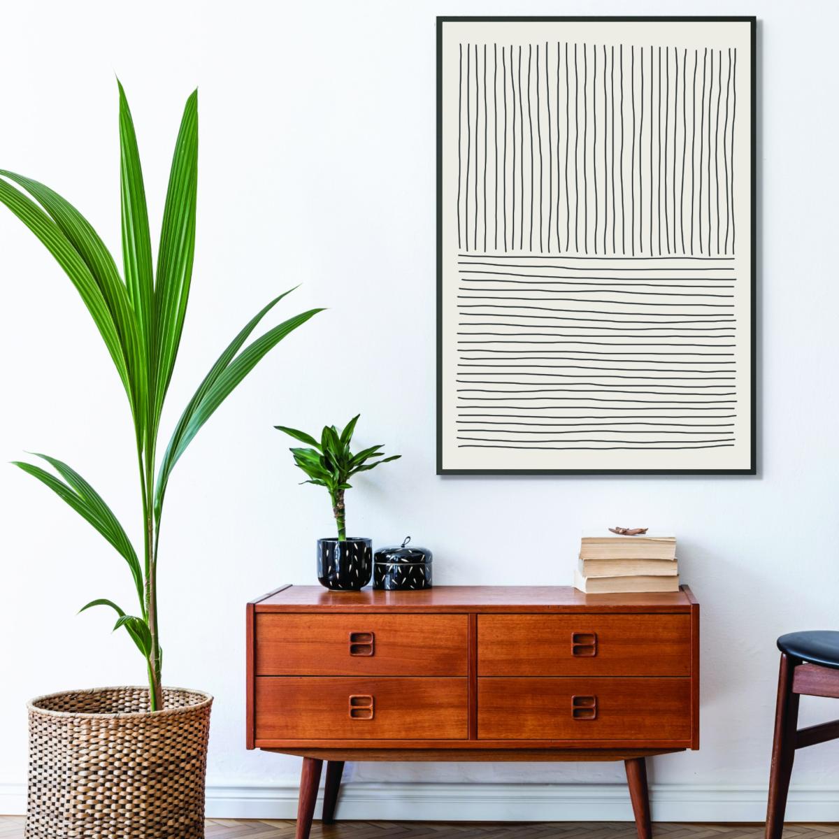 Grey Boho Line Vibes #2 Extra Small Stanley Print House – image 3