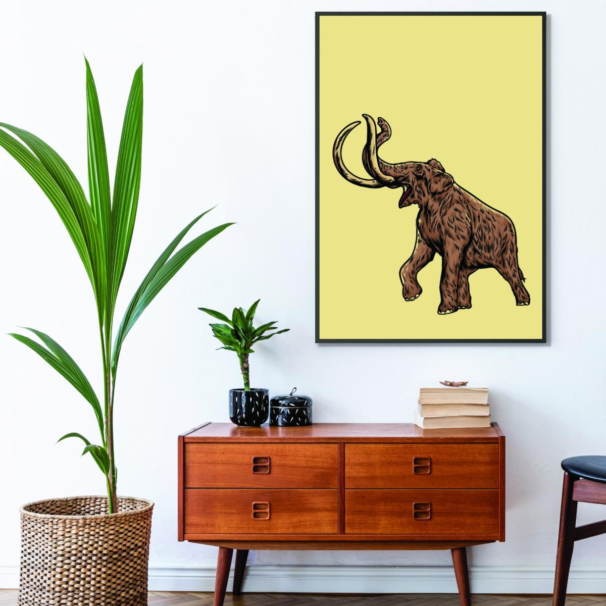Brown Mammoth Large Stanley Print House – image 3