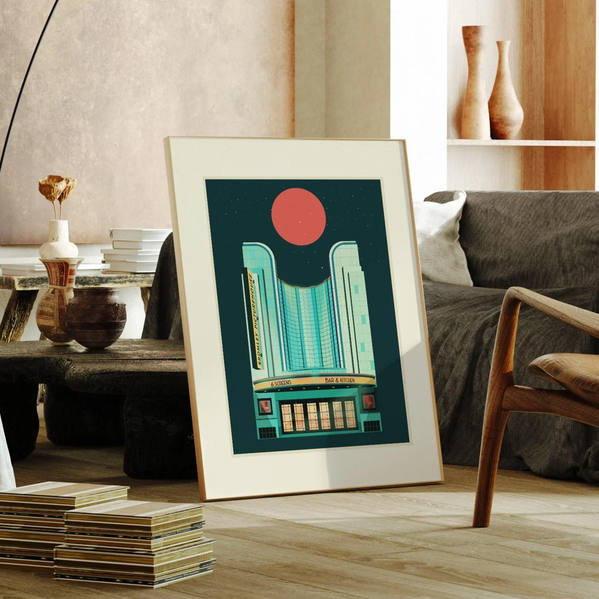 Bromley Picturehouse Art Print Of London A3 297 X 420Mm Eye for London Prints – image 2