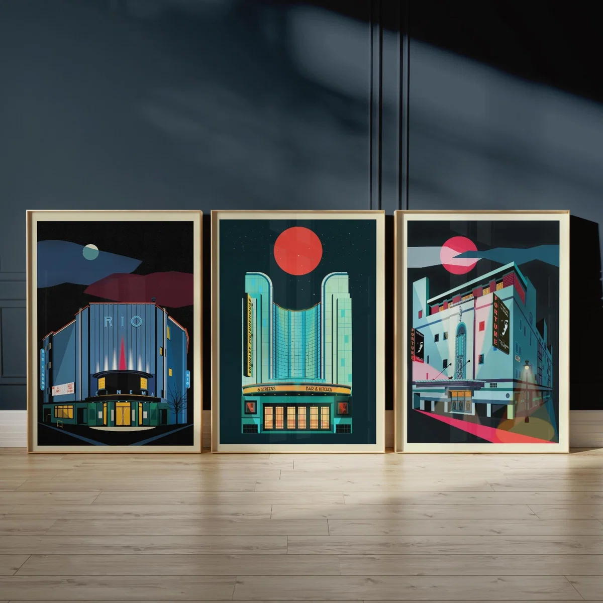Bromley Picturehouse Art Print Of London A3 297 X 420Mm Eye for London Prints – image 4