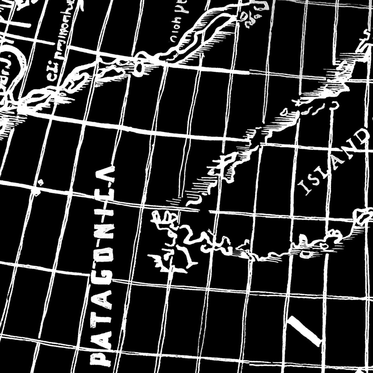 Black / White Modern - Vintage Navigation Map: Illustrated Art Print For The Modern Adventurer Awol – image 3