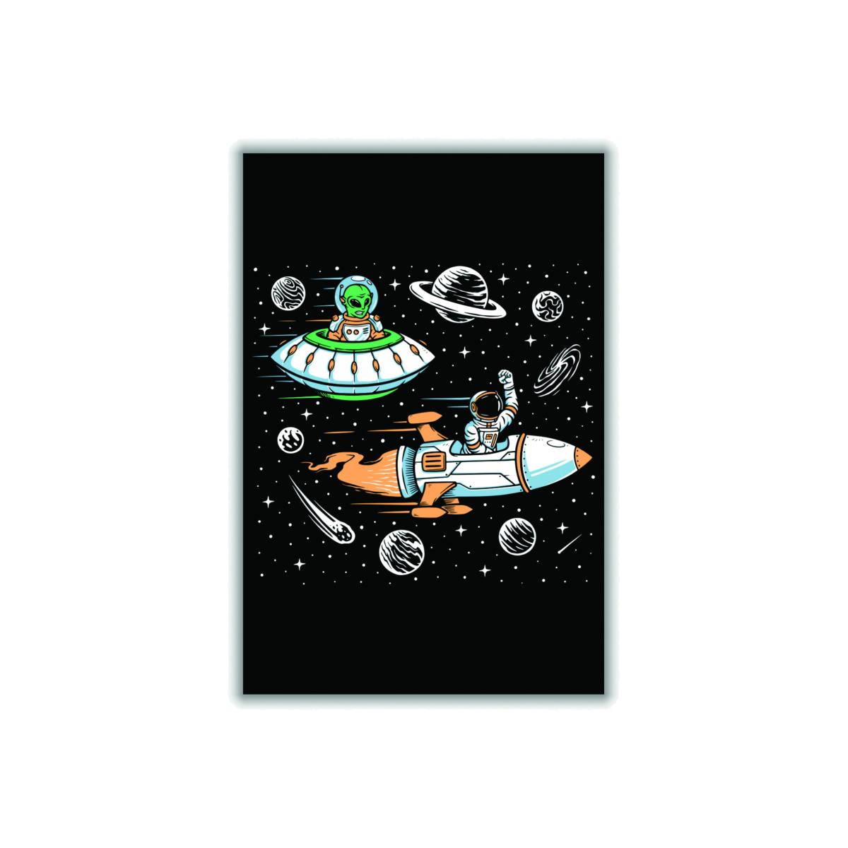 Space Rage A2 420 X 594Mm Stanley Print House – image 1