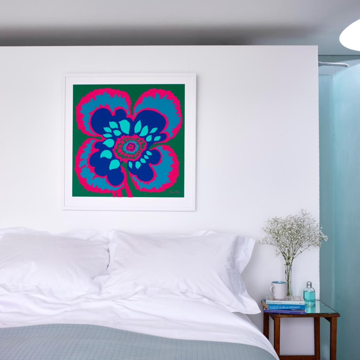 Green / Blue / Pink Blue Elsa Design Print Richard Allan London – image 3
