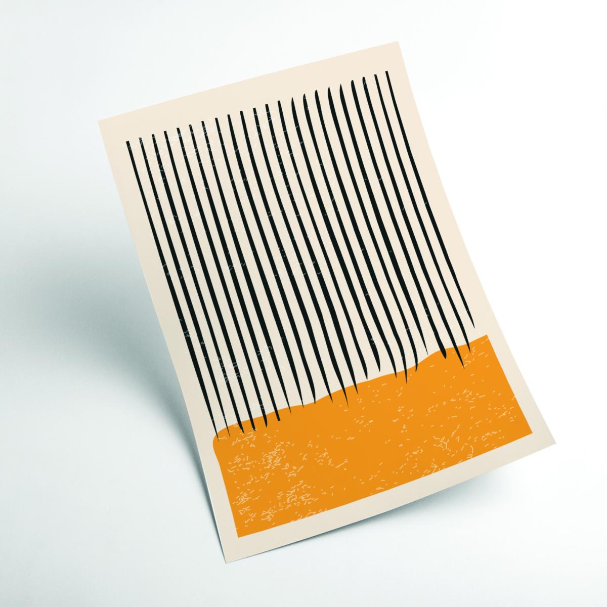 Yellow / Orange Bright Minimal Set #4 Large Stanley Print House – image 2