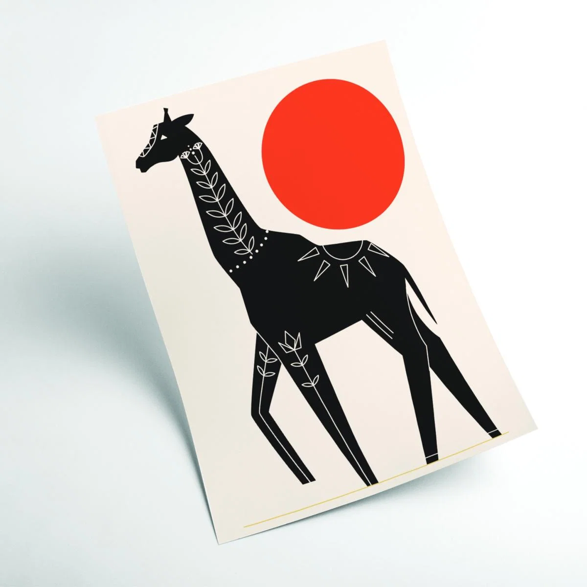 Red Giraffe In The Sun Extra Large Stanley Print House – image 2