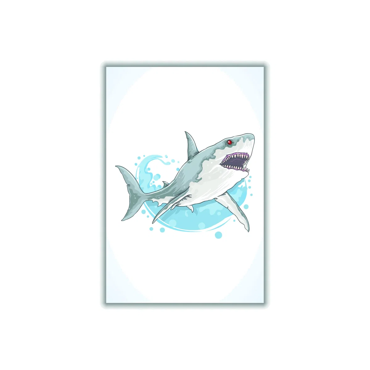 Grey Rarrrrr!! A1 594 X 841Mm Stanley Print House – image 1