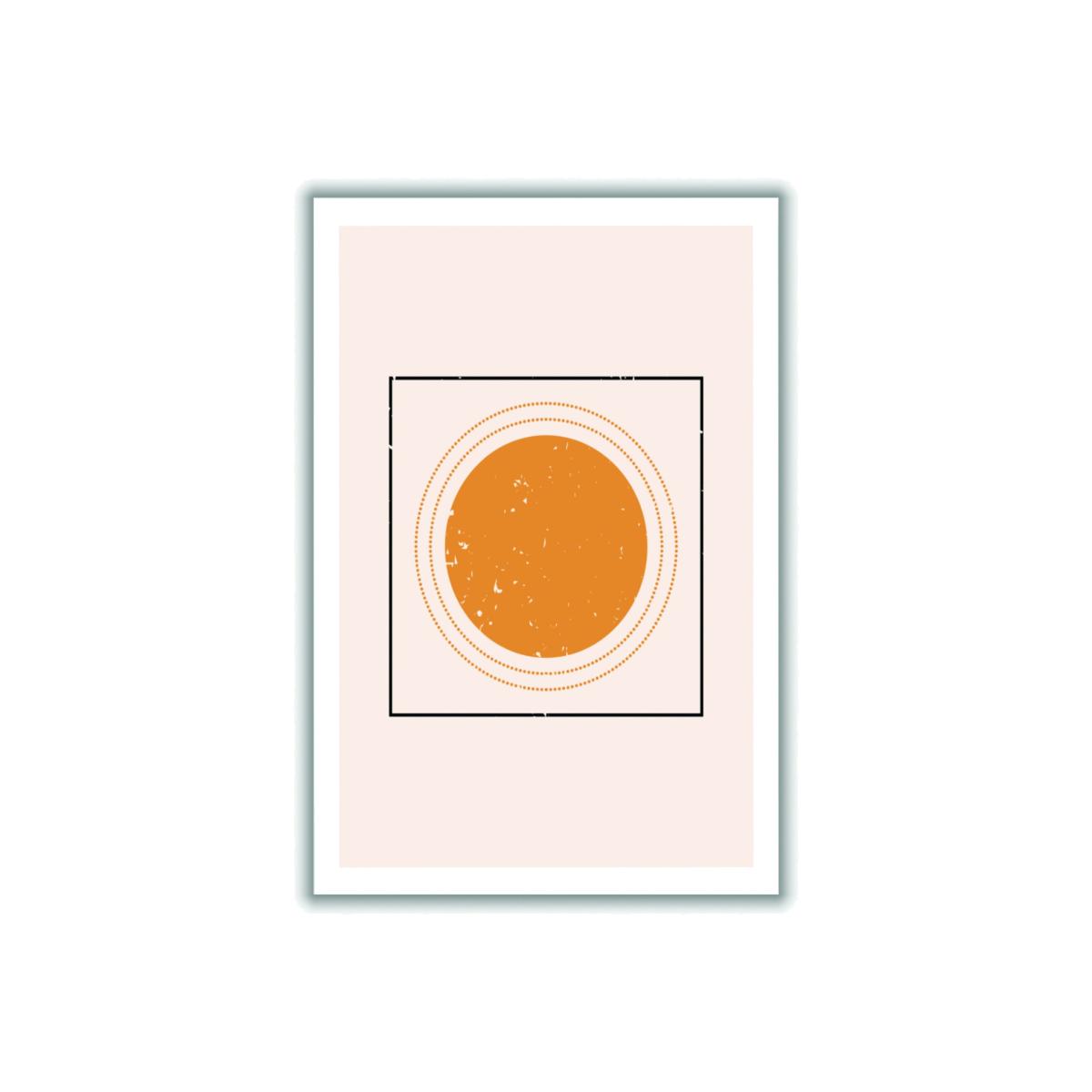 Yellow / Orange Abstract Sun Xxs Stanley Print House – image 1