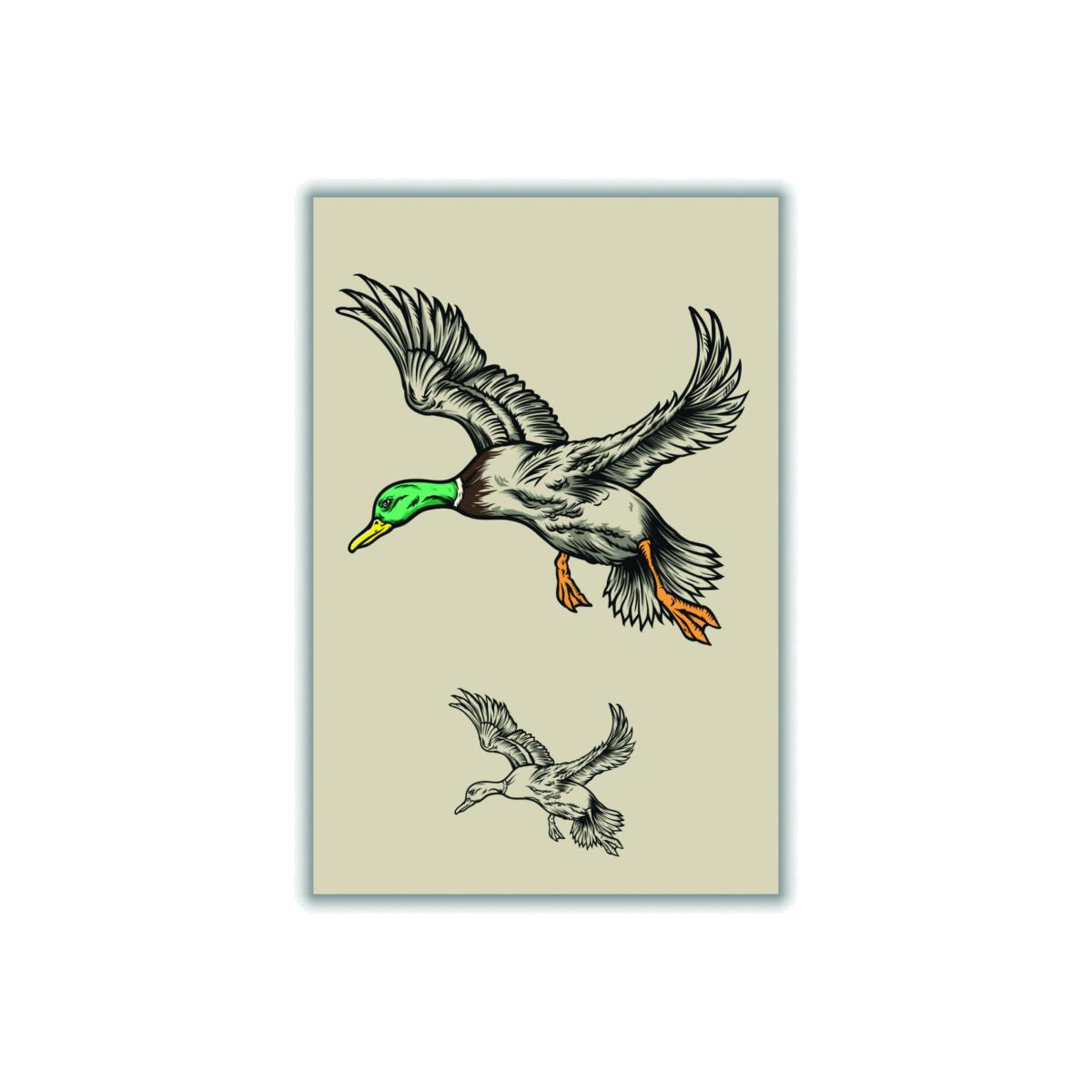 Neutrals Flying Ducks A1 594 X 841Mm Stanley Print House – image 1