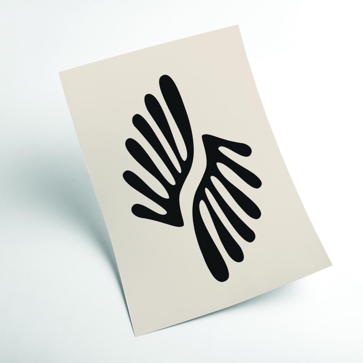 Henri Matisse Black Algae Collection #1 Extra Small Stanley Print House – image 2