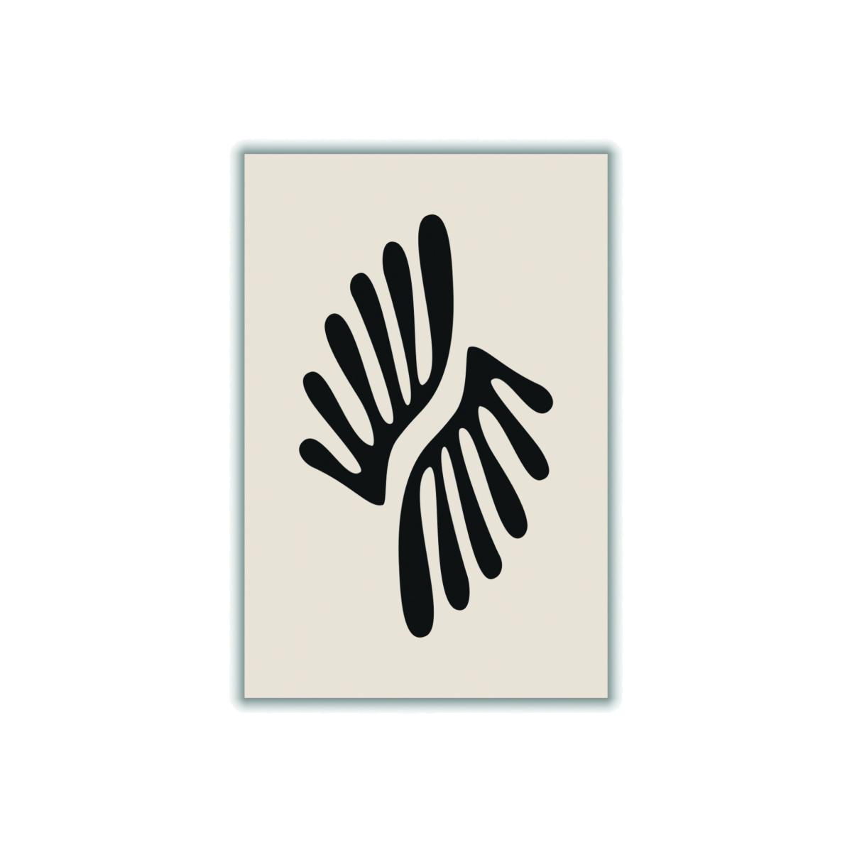 Henri Matisse Black Algae Collection #1 Extra Small Stanley Print House – image 1