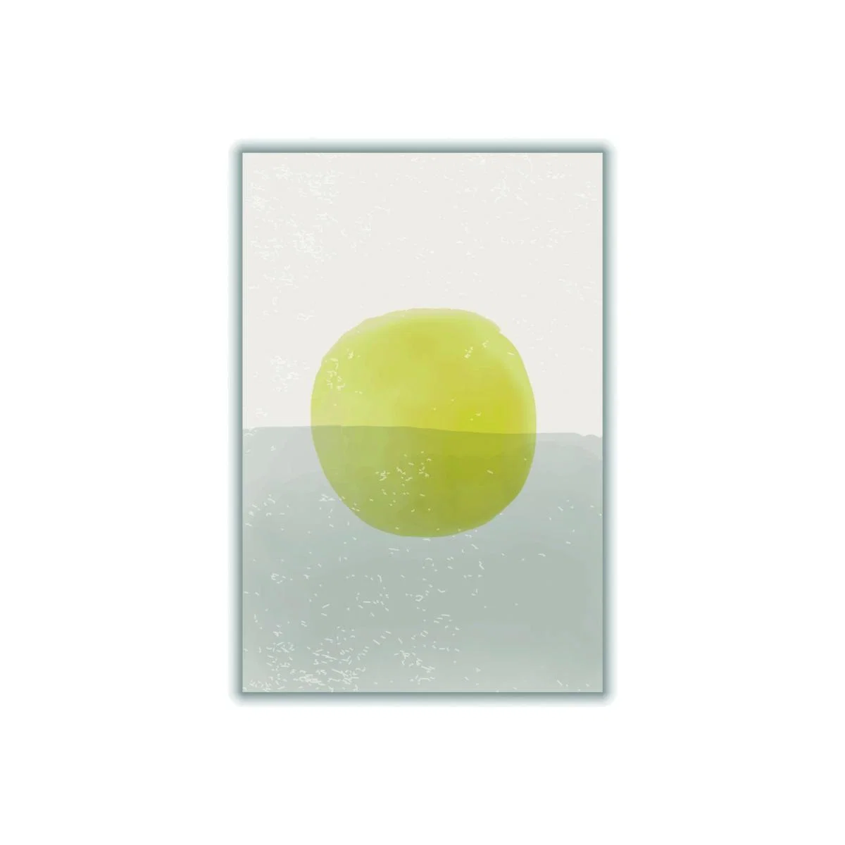 Yellow / Orange Watercolor Minimal Set #4 A4 210 X 297Mm Stanley Print House – image 1
