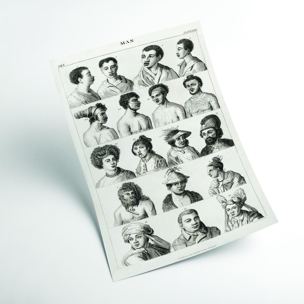 Man Iiii By Oliver Goldsmith Grey A4 210 X 297Mm Stanley Print House – image 2