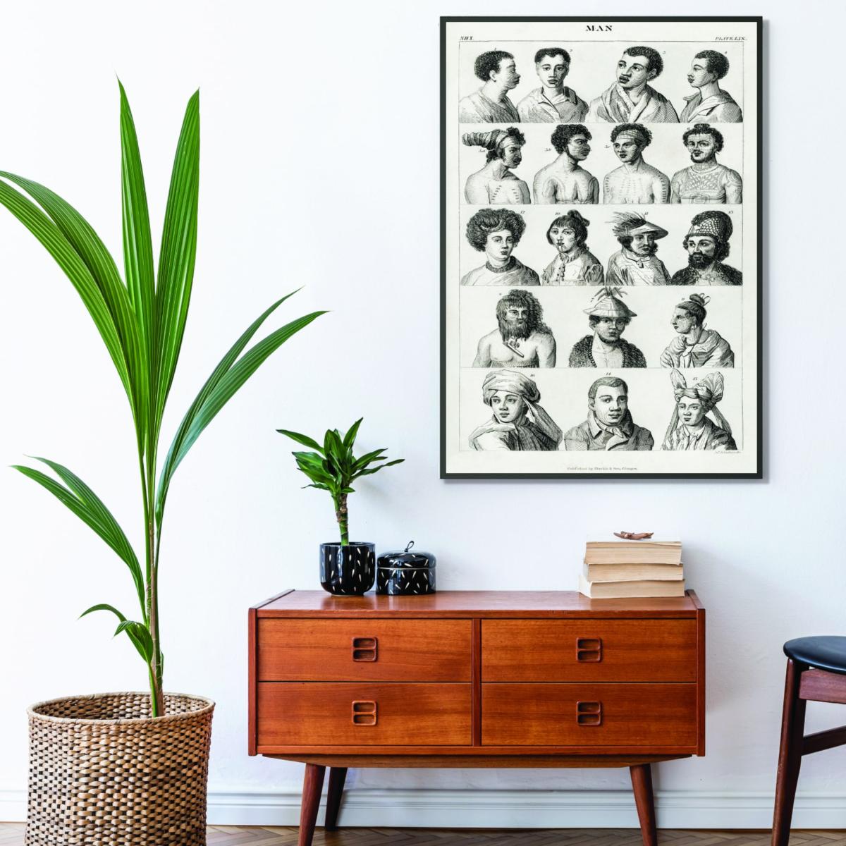 Man Iiii By Oliver Goldsmith Grey A4 210 X 297Mm Stanley Print House – image 3