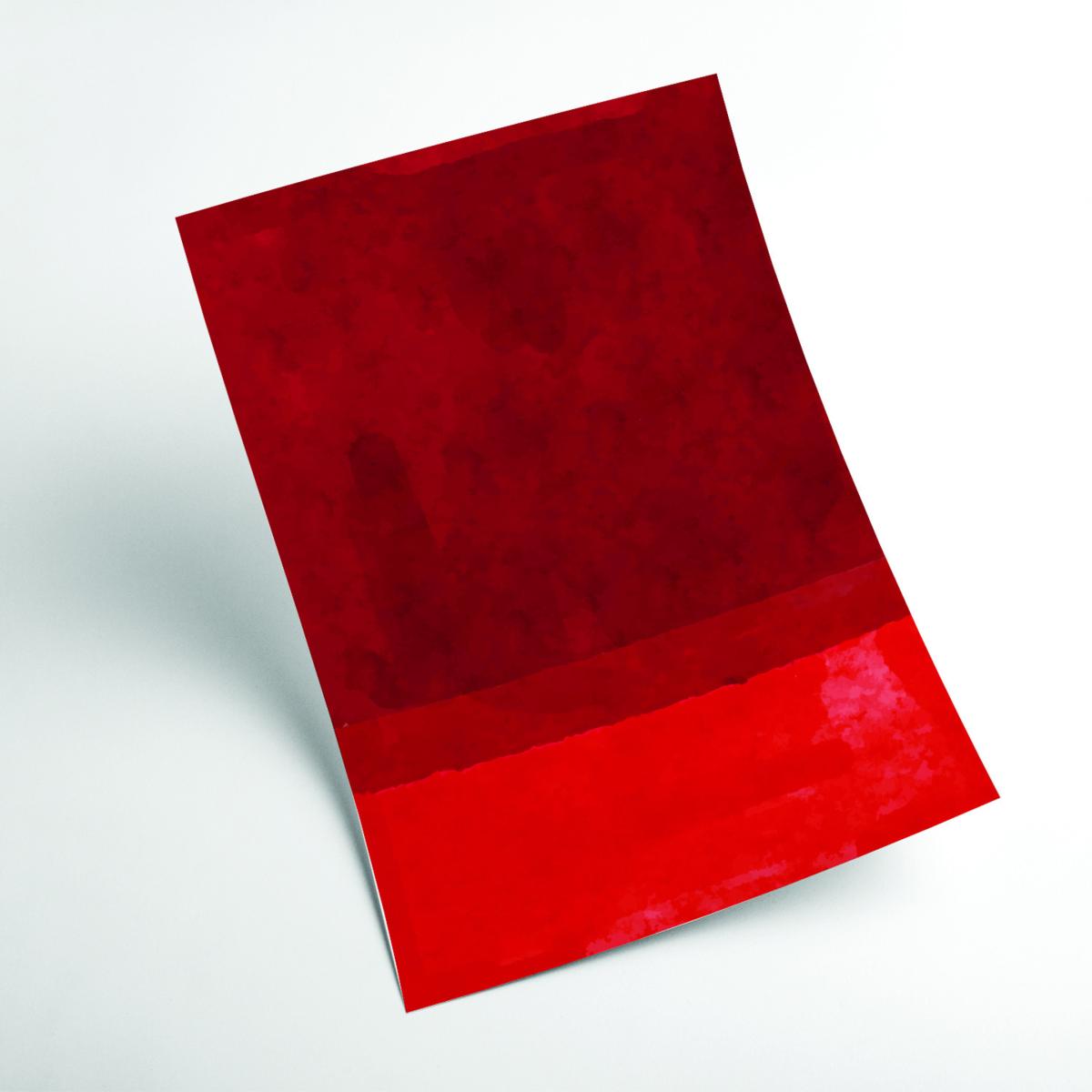 Red Minimal Watercolor 2 Small Stanley Print House – image 2