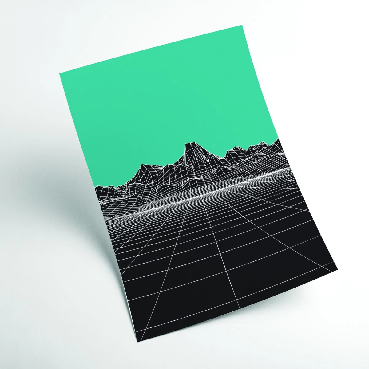 Blue Line Mountains #3 A3 297 X 420Mm Stanley Print House – image 2
