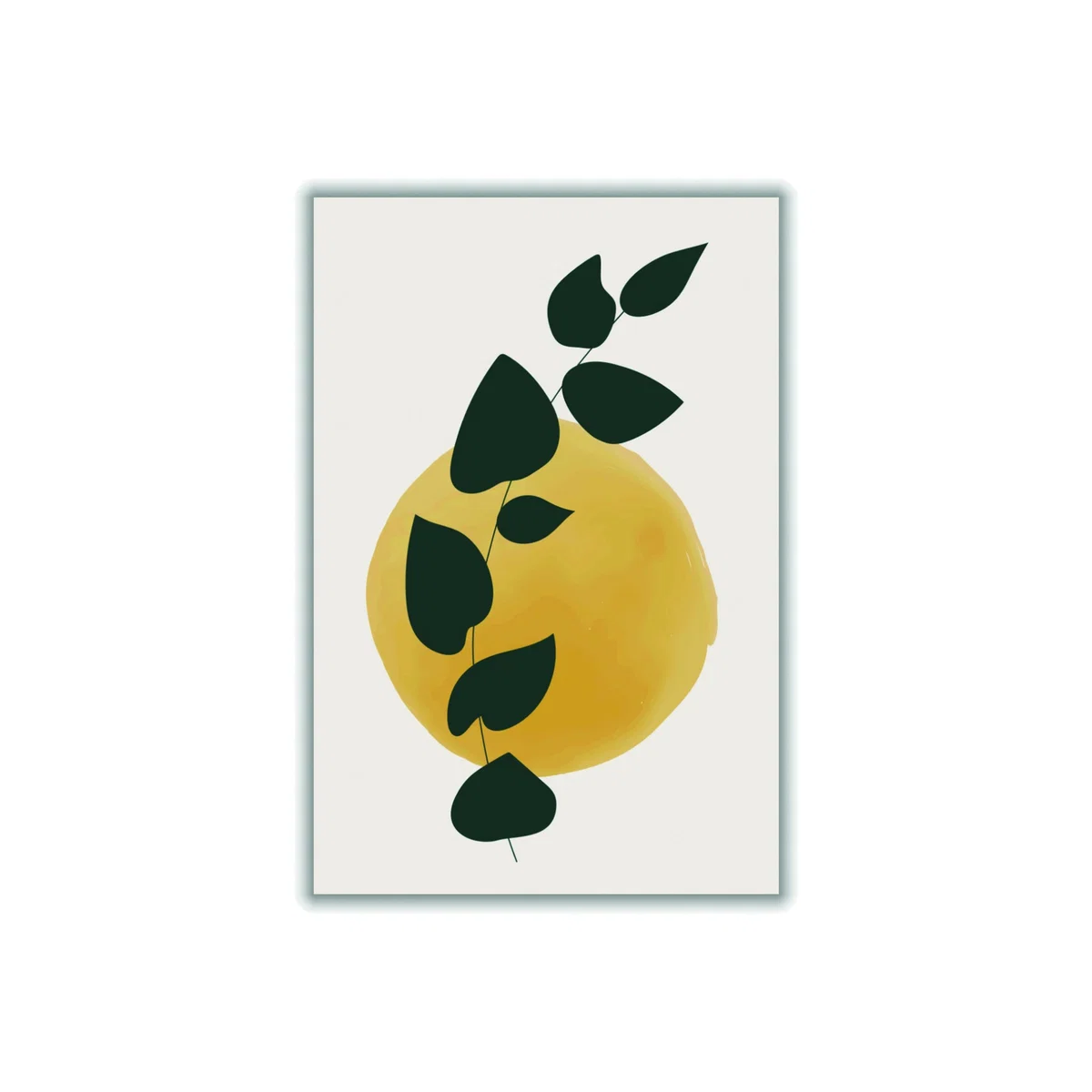 Yellow / Orange Color Botanicals #3 A4 210 X 297Mm Stanley Print House – image 1