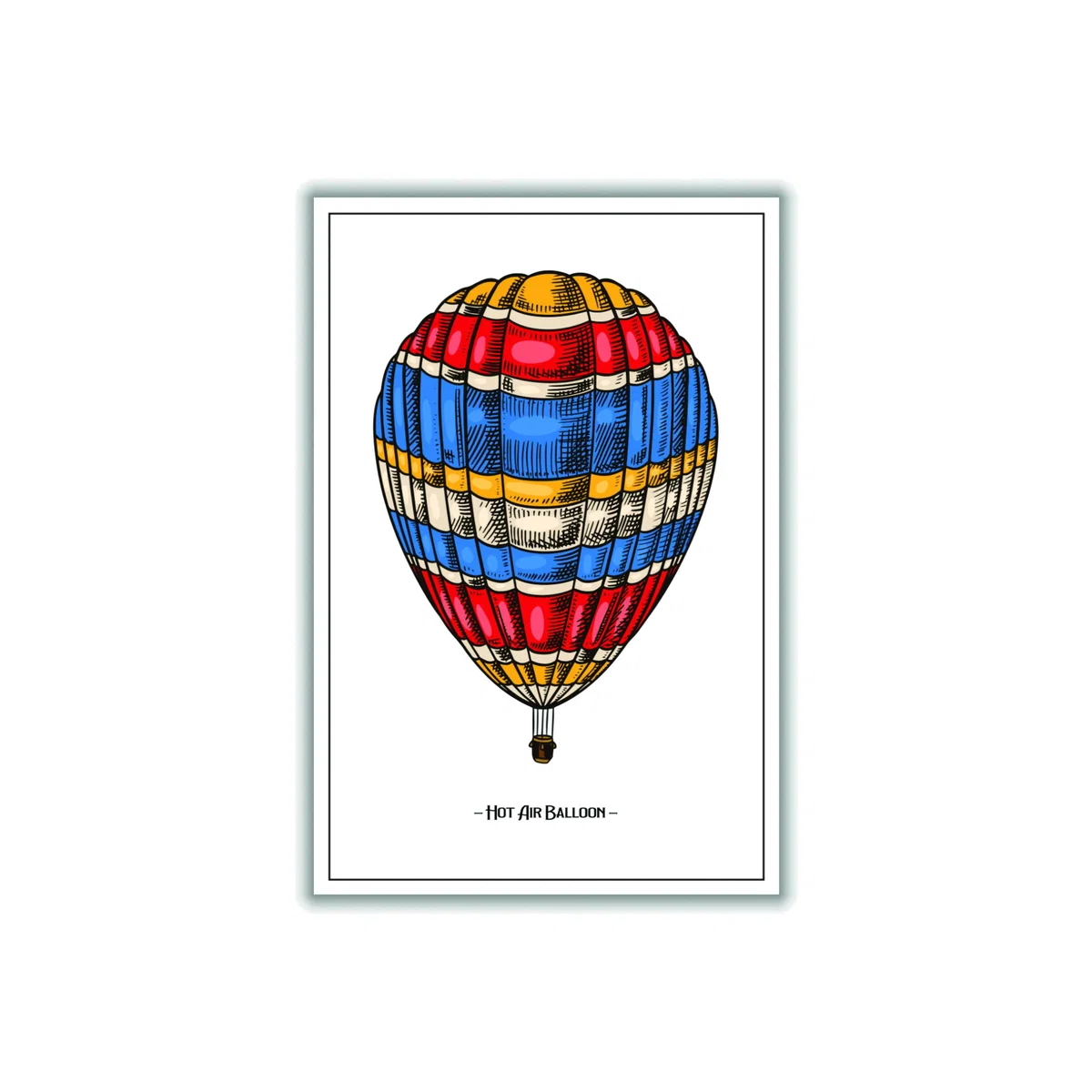 Hot Air Balloon Extra Small Stanley Print House – image 1