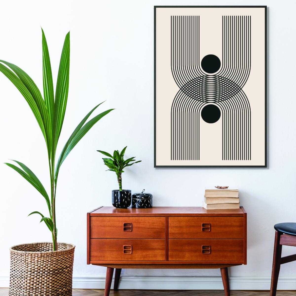 Black Boho Vibe Series #2 A3 297 X 420Mm Stanley Print House – image 3